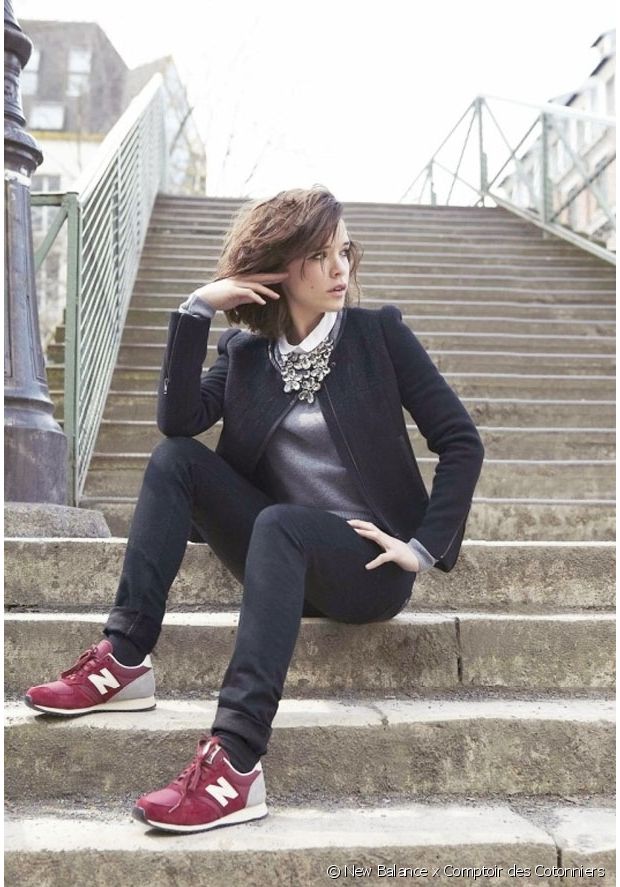 look new balance rouge look new balance rouge